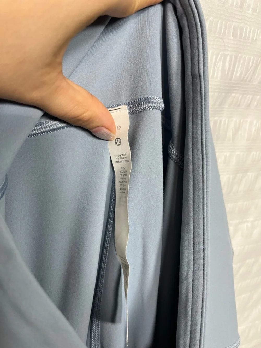 Lululemon light blue Groove High-Rise Split-Hem Flared Pant *Nulu Size 12 - Picture 13 of 14